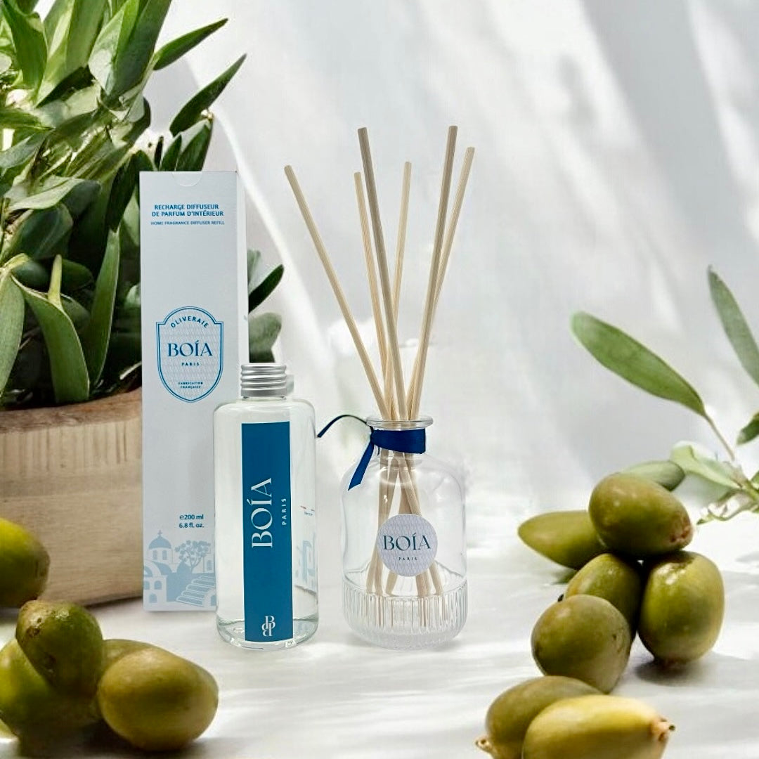 Diffuseur de parfum d'intérieur Oliveraie 200ml