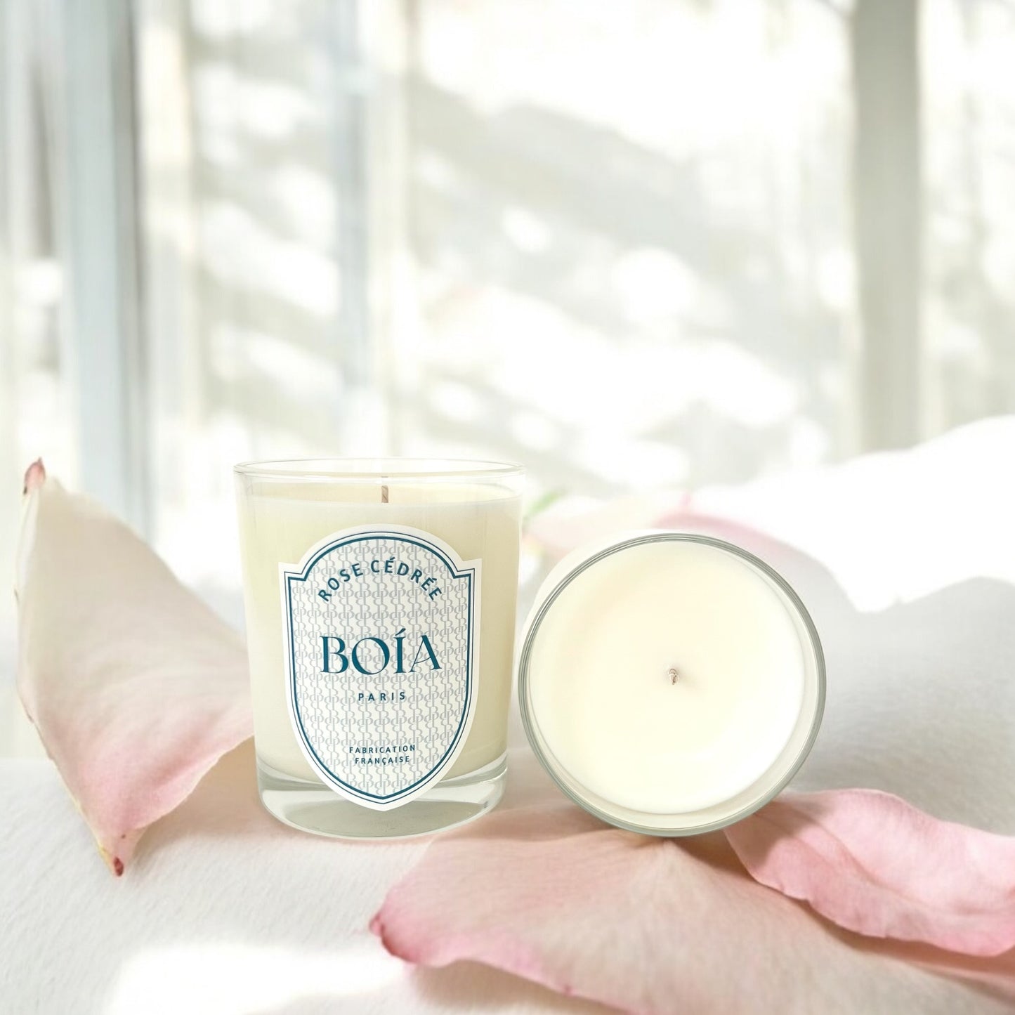 Bougie Rose Cédrée 190g