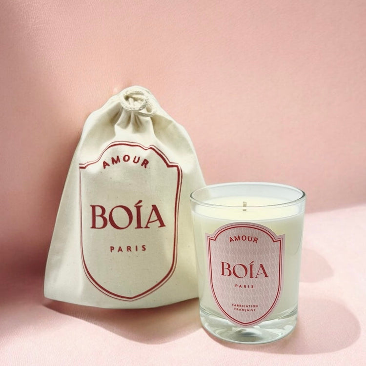 bougie parfumée amour en édition limitée