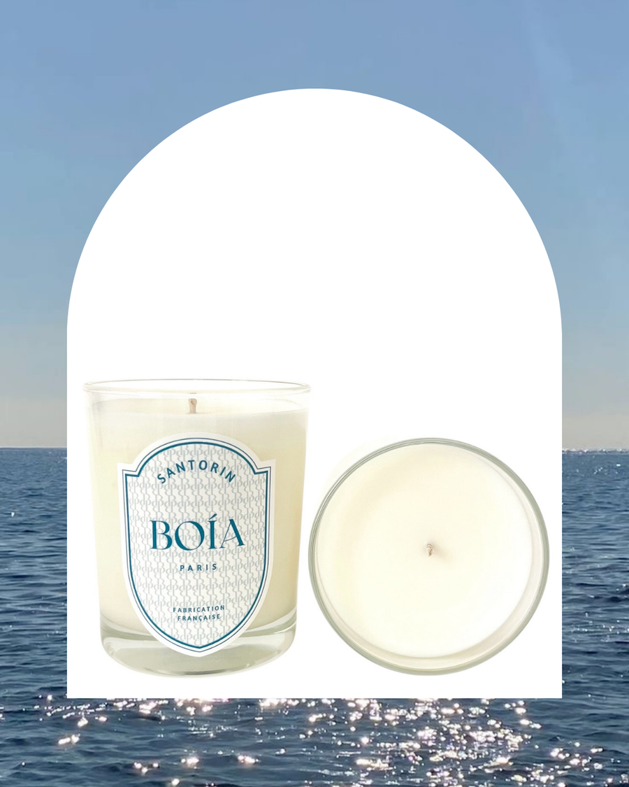 Bougie Santorin 190g